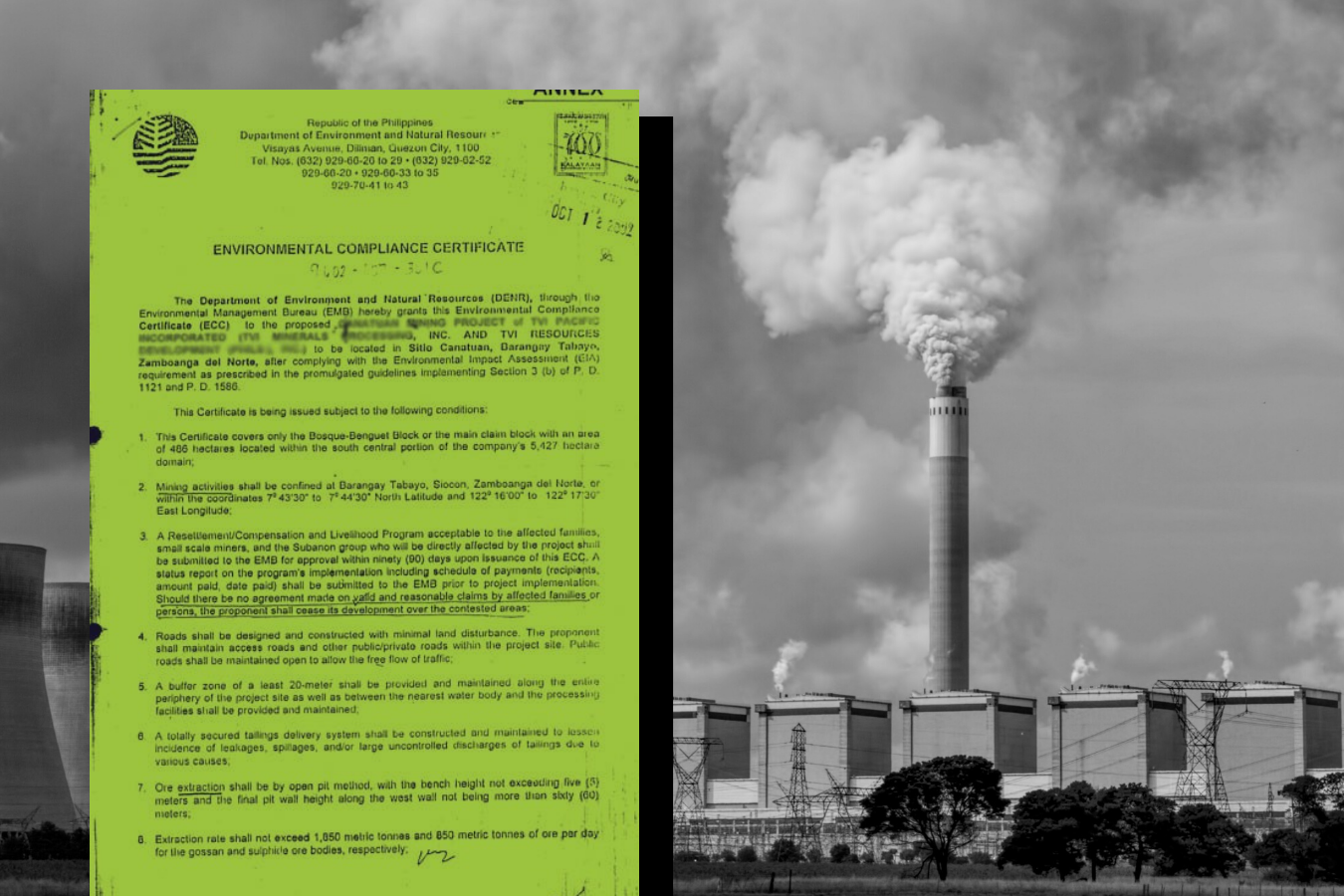 Quezon residents ask DENR to declare ECC of coal power plant as expired