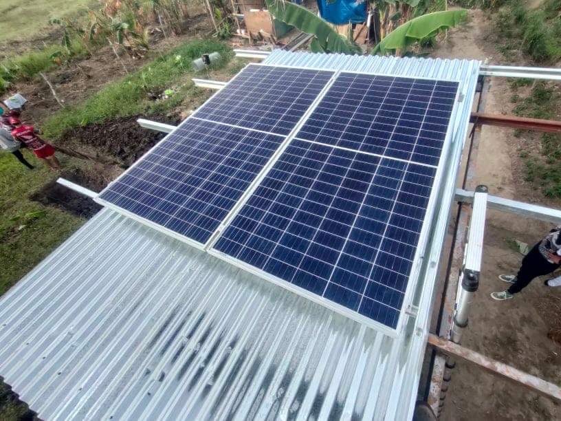 Odette-hit, electricity poor community in Bacolod goes solar